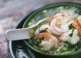 Как приготовить вкусный сливочный суп с креветками?